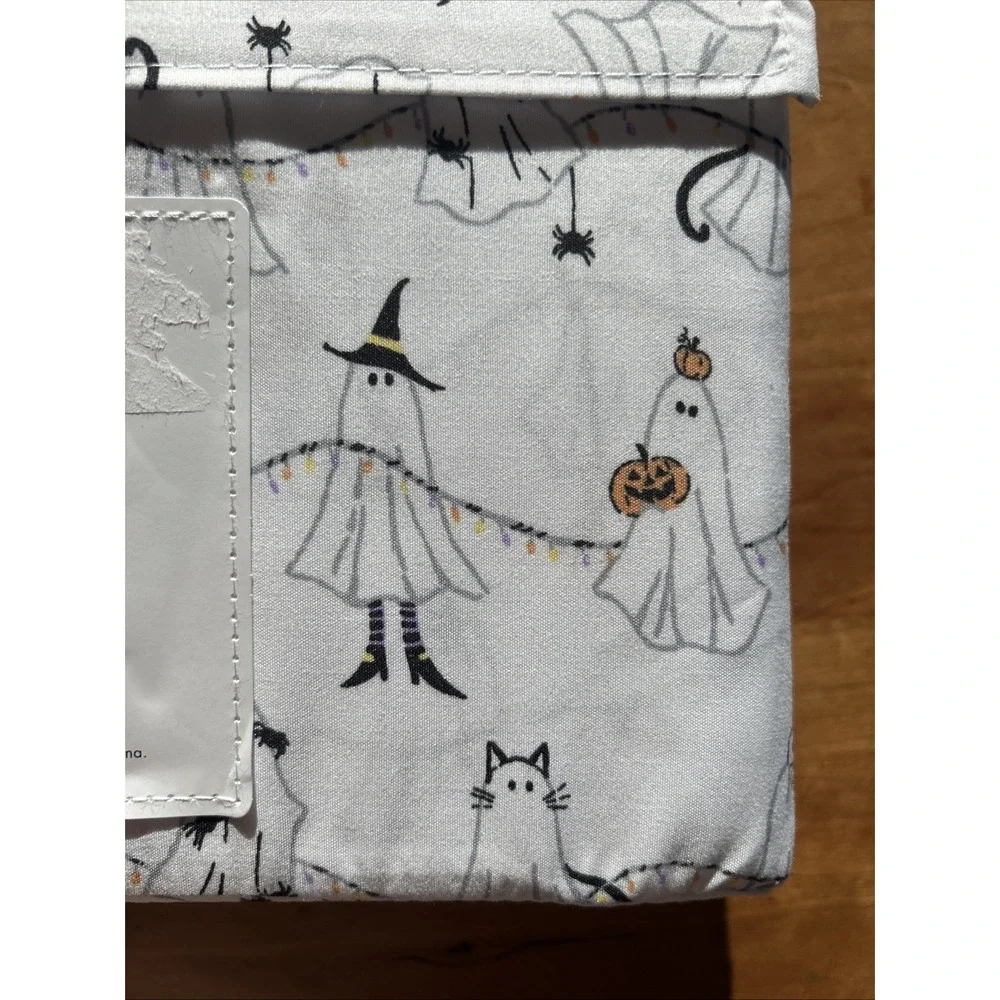 London Kaye King Size Halloween Ghost Witch Sheets New